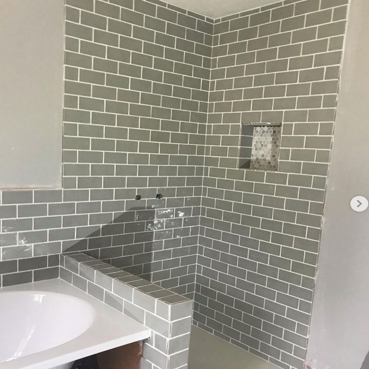 Bathroom tiler